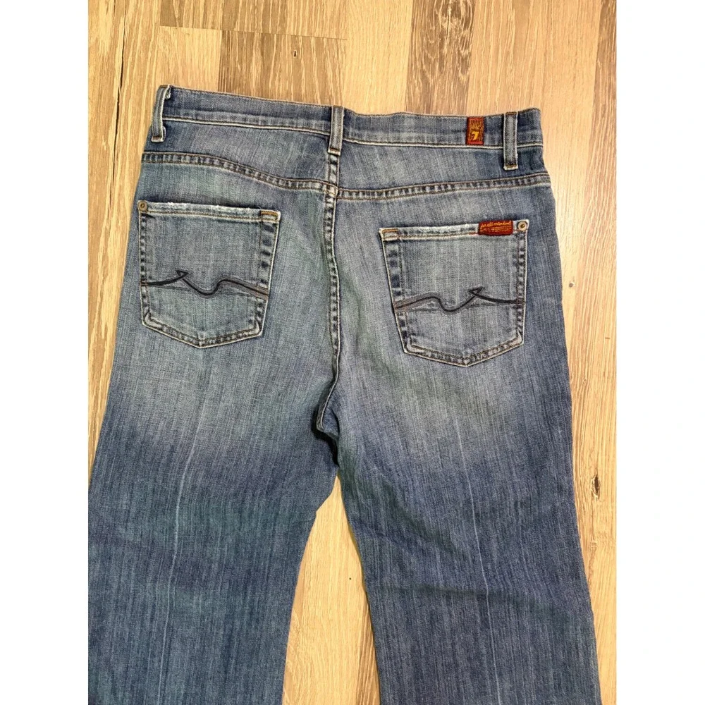 Vintage Y2K 7 For All Mankind Tripster Wide Leg Jeans Flare Bootcut 29‎ (30x28)